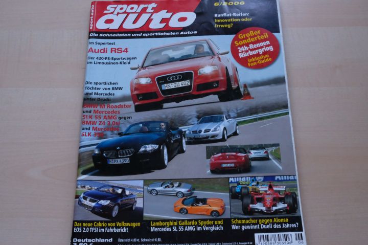 Deckblatt Sport Auto (06/2006)